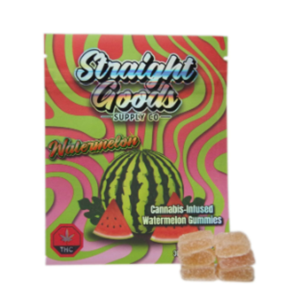 watermelon.jpg Straight Goods Edibles - 500mg THC - Image 1